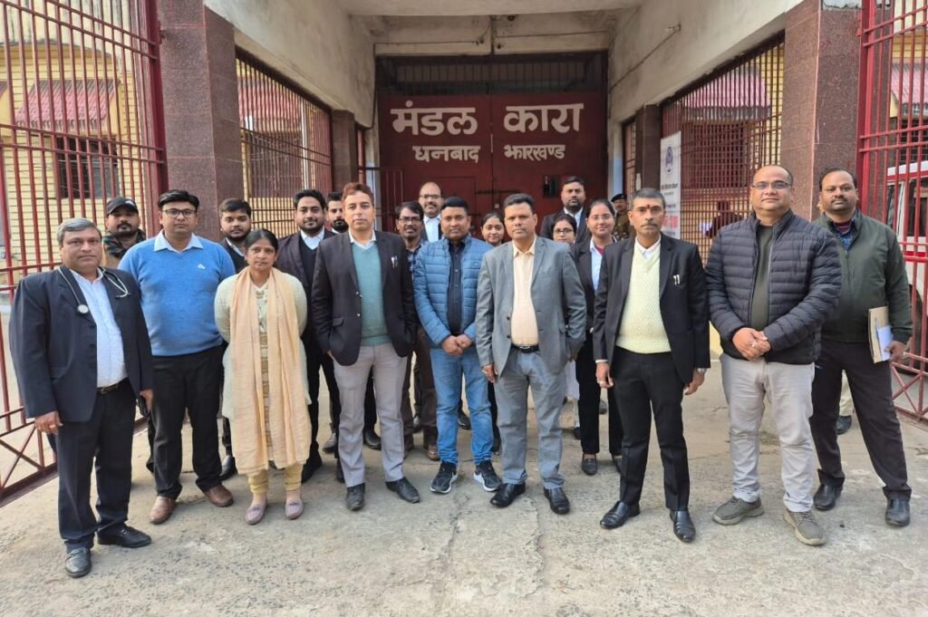 सर्वोच्च न्यायालय के निर्देश पर हाई लेवल टीम पहुंची मंडल कारा…