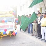 डीसी व एसपी  ने श्रम विभाग द्वारा संचालित योजनाओं का प्रचार प्रसार हेतु जागरूकता रथ को हरी झंडी दिखा कर रवाना किया…