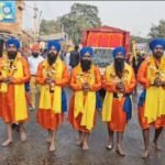 गुरु गोविन्द सिंह जी के प्रकाश पर्व के अवसर पर निकाला गया भव्य नगर कीर्तन…