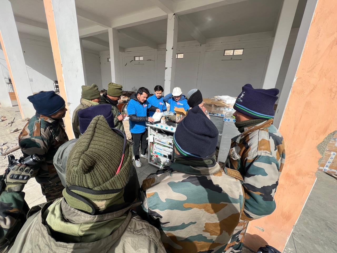 जियो का 5जी नेटवर्क, दुनिया के सबसे ऊंचे युद्ध क्षेत्र सियाचिन ग्लेशियर पर पहुंचा…