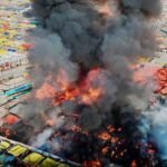 महाकुंभ मेला क्षेत्र में लगी आग…