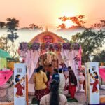 सिंदरी रांगामाटी आई एम टाइप छठ पूजा घाट साथी क्लब के पास सूर्य भगवान के मंदिर का उद्घाटन भगवान सूर्य देव के प्राण प्रतिष्ठा विधिवत पूजा पाठ के साथ भव्य रूप से किया गया…