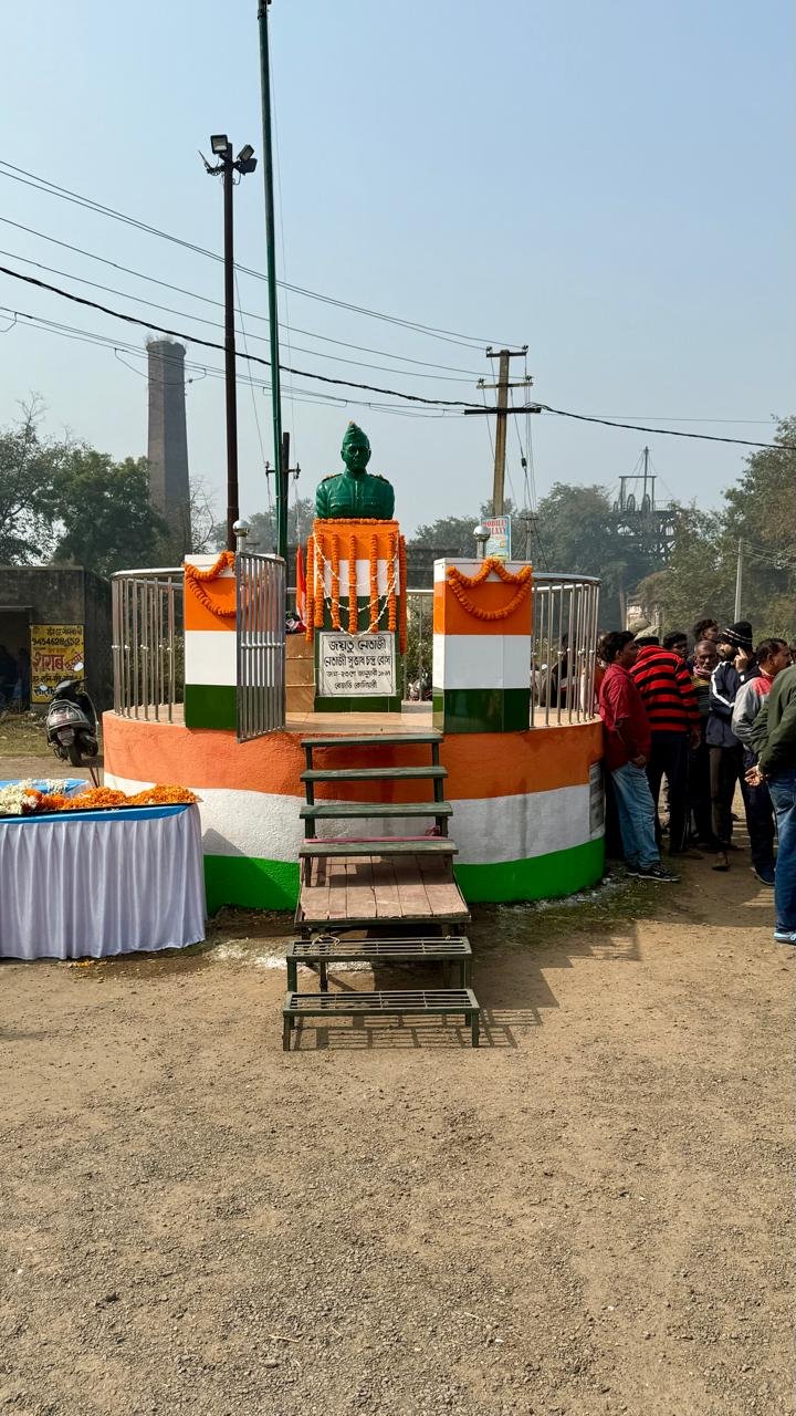 नेताजी सुभाष चंद्र बोस की 128वीं जयंती पर भाजपा नेता ने दि श्रद्धांजलि 500 कंबल भी किया वित्रण…