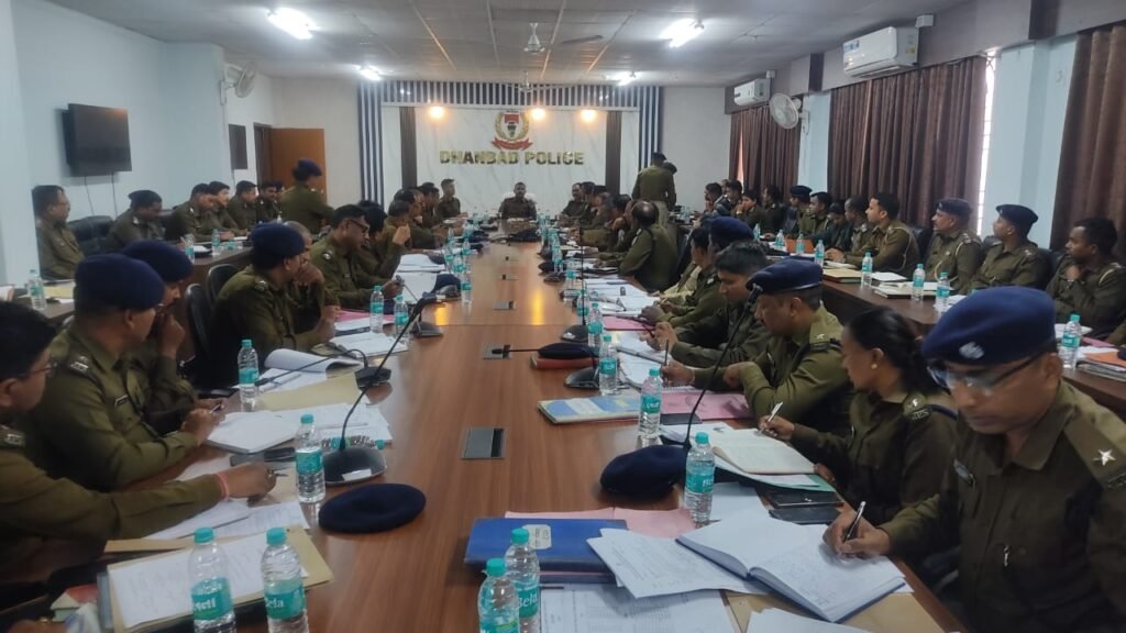 एसएसपी के नेतृत्व में मासिक अपराध समीक्षा बैठक का आयोजन…