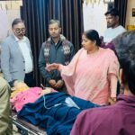 सड़क दुर्घटना में घायलों को झरिया विधायक रागिनी सिंह ने की तत्काल मदद…