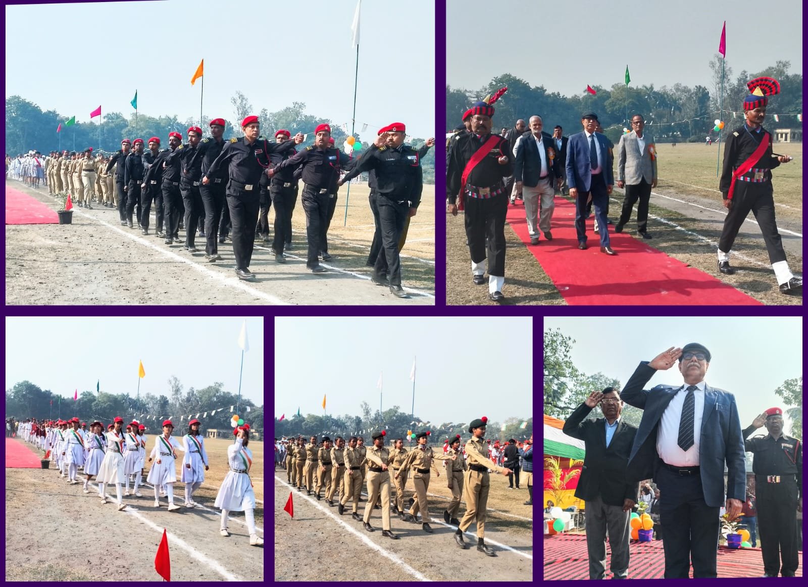 सिंदरी एवं बलियापुर में 76 वां गणतंत्र दिवस समारोह धूमधाम से मनाया गया…