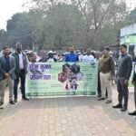 राष्ट्रीय सड़क सुरक्षा माह:परिवहन कार्यालय से निकाली मोटरसाइकिल रैली…