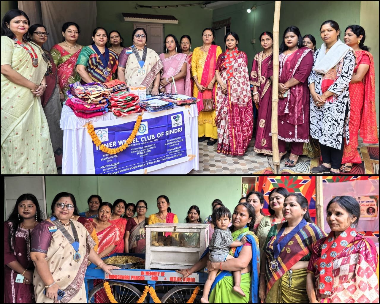 डिस्ट्रिक्ट चेयरमैन आलोकानंद बक्शी का आफिशियल विजिट इनर व्हील क्लब सिंदरी में सम्पन्न हुआ…