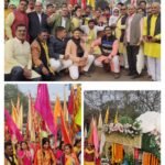 दो दिवसीय श्याम अमृत महोत्सव को लेकर निकाला गया भव्य निशान शोभा यात्रा…