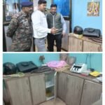 आइडियल कंस्ट्रक्शन कार्यालय में हुई लाखों रुपए की चोरी…