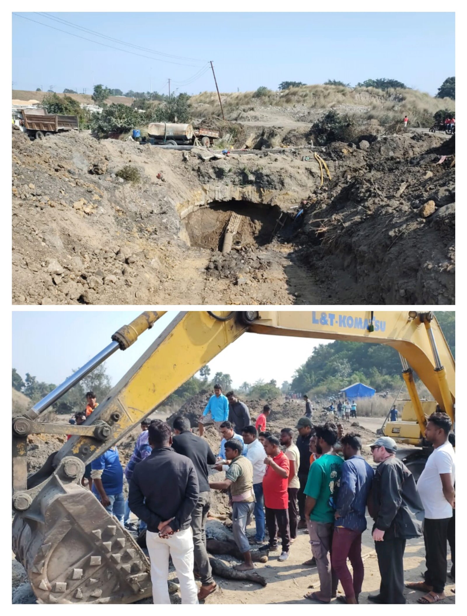 आसनसोल मे बड़ा हादसा पीएचई विभाग की पाईप लाईन बिछाने के लिये चल रही मिट्टी की कटाई के दौरान चार मजदूर मिट्टी मे दबे तीन की मौत एक घायल…