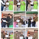 कार्यपालक दंडाधिकारी, डीएसपी, थाना प्रभारी सहित उत्कृष्ट कार्य करने वाले पदाधिकारी व कर्मी सम्मानित…