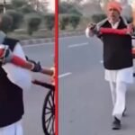 92 वर्षीय मां को कुछ इस तरह महाकुंभ लेकर जा रहा 65 साल का बेटा…