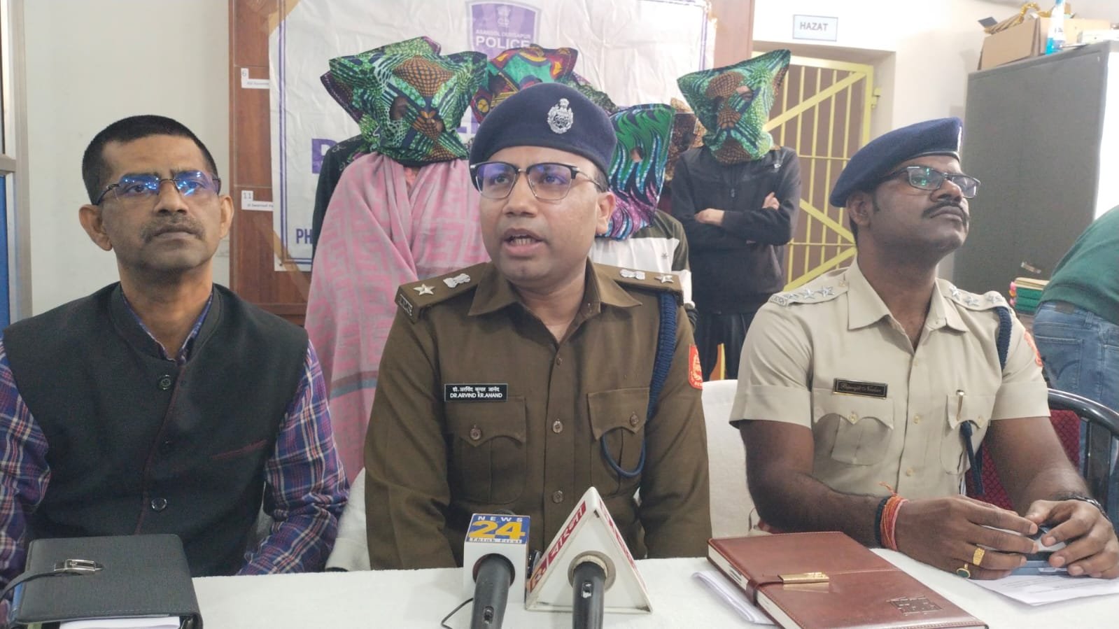 डिजिटल आरेस्ट, बंगाल की साईबर थाना पुलिस ने अंतराष्ट्रीय साईबर ठगों के गिरोह का किया भंडाफोड़ 9 गिरफ्तार…