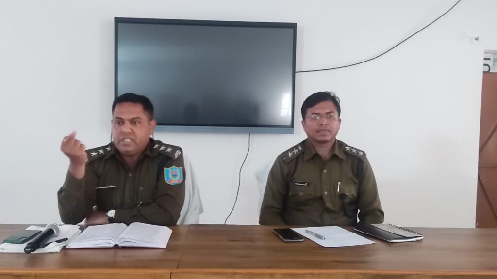 पुलिस लाइन में एक दिवसीय प्रशिक्षण शिविर का आयोजन…