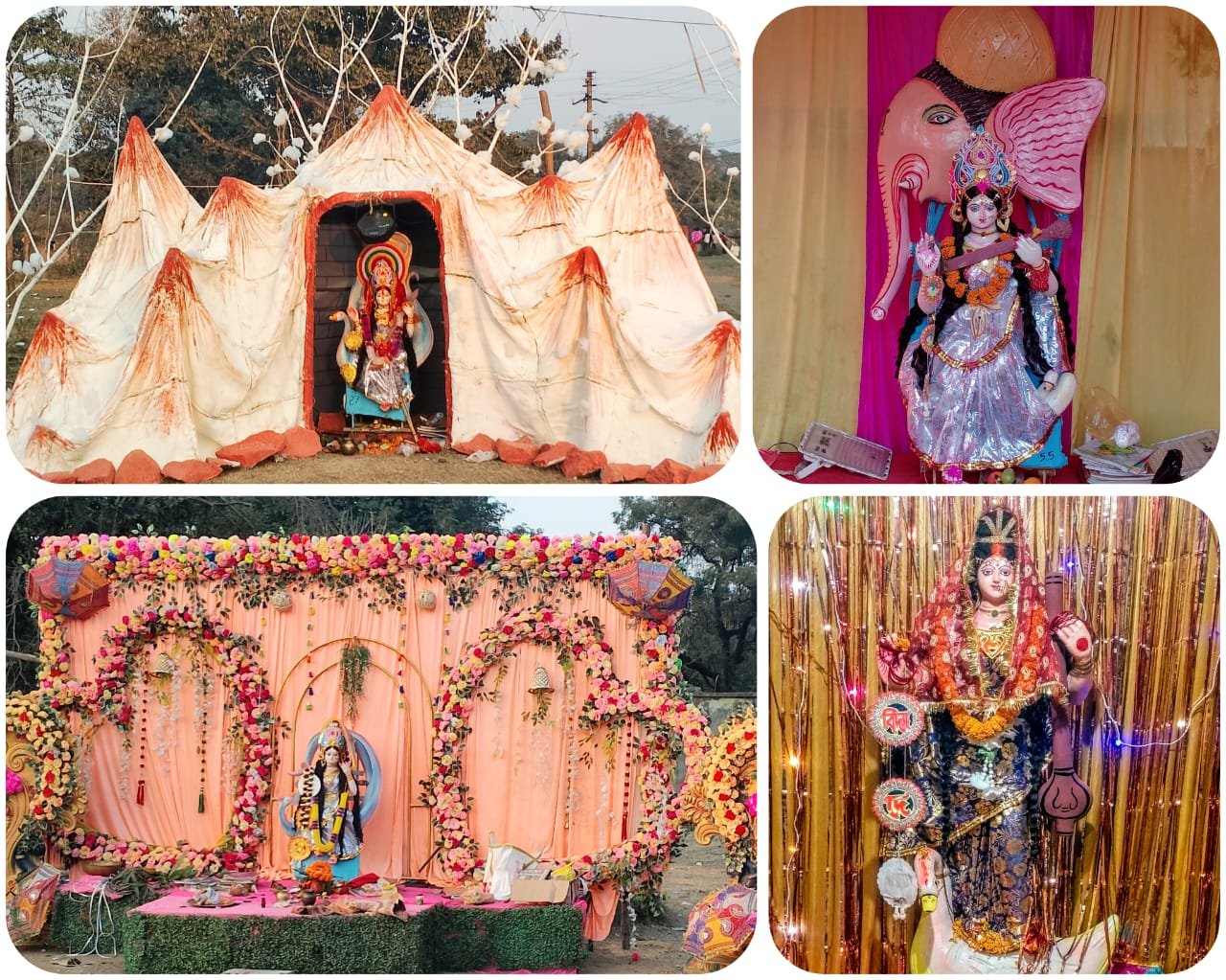 सिंदरी बलियपुर में बसंत पंचमी एवं मां सरस्वती पूजा का पर्व काफी धूम धाम से मनाया गया…