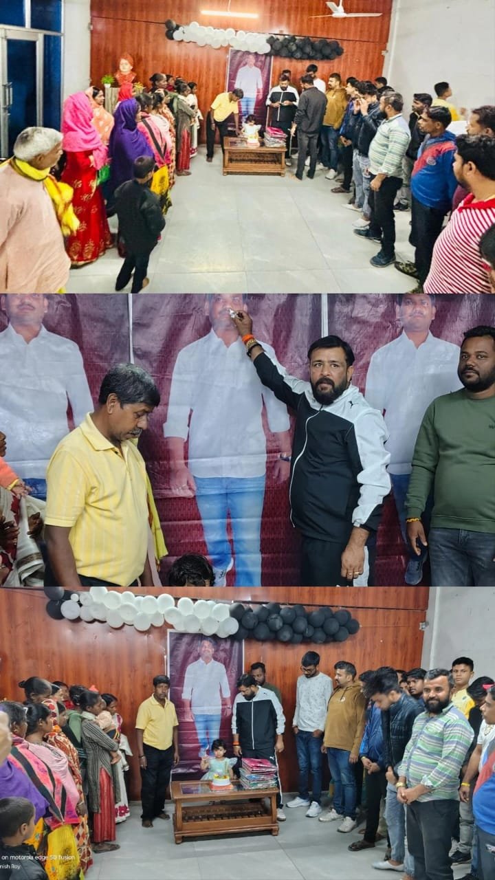 लक्की सिंह ने झरिया के पूर्व विधायक संजीव सिंह का जन्म दिन केक काटकर एवं नये वस्त्र दान कर मनाया…