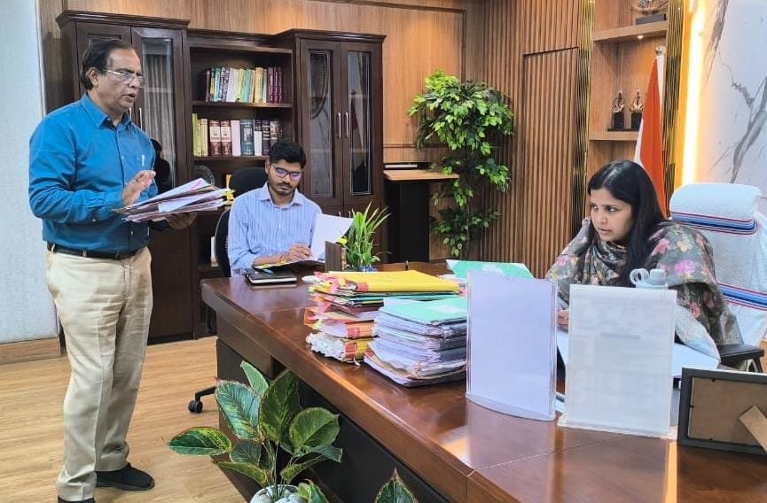 उपायुक्त की अध्यक्षता में की गई जिला स्थापना समिति की बैठक…