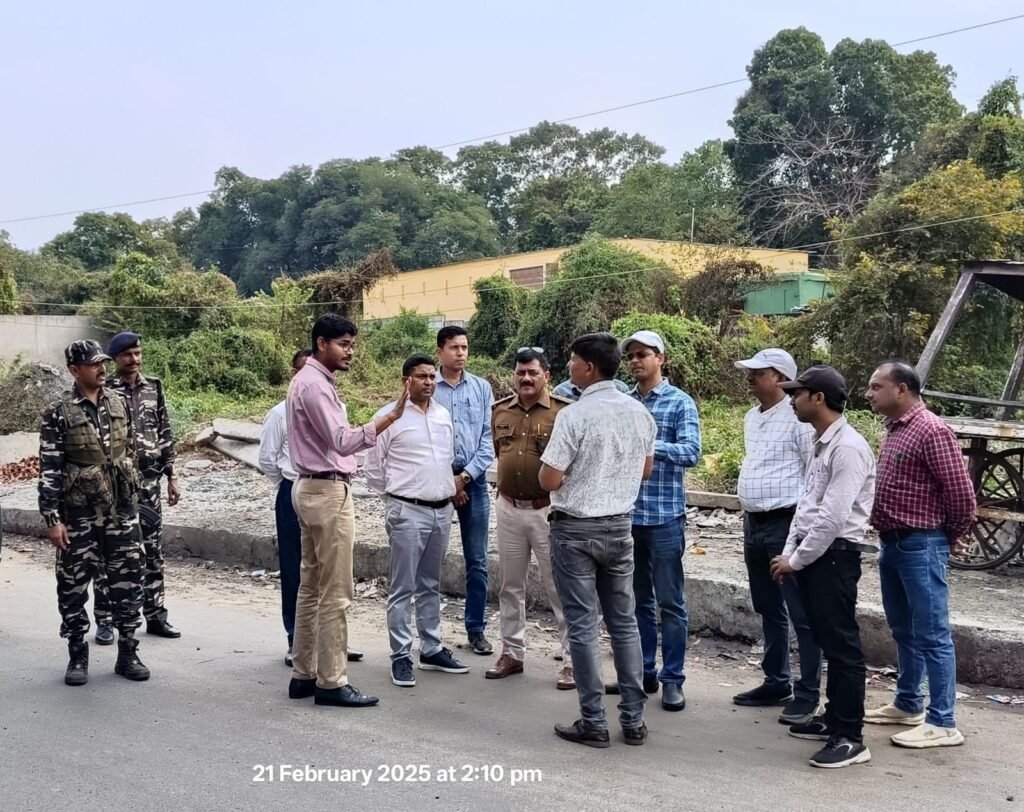 एडीएम के नेतृत्व में दुर्घटना संभावित क्षेत्रों का किया संयुक्त निरीक्षण…