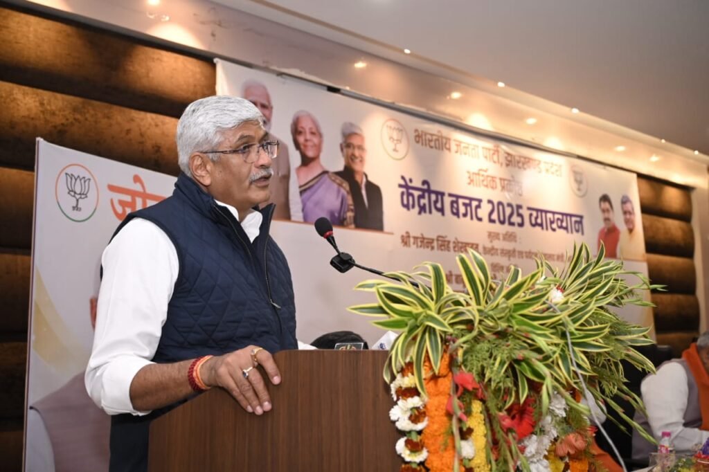 पीएम मोदी के नेतृत्व में बढ़ते भारत, बदलते भारत का हाइवे है केंद्रीय बजट….गजेंद्र सिंह शेखावत…