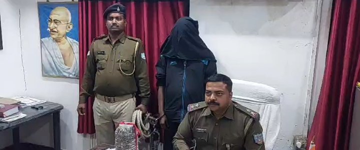 भूली ओपी पुलिस की बड़ी कार्रवाई, 85 पुड़िया गांजा के साथ तस्कर गिरफ्तार…
