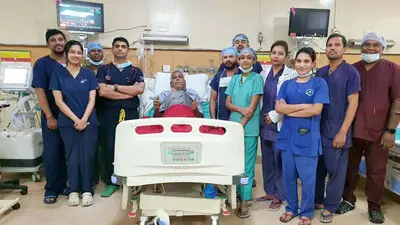 लौटी जिंदगी की उम्मीद :आंबेडकर में बाईपास सर्जरी की शुरुआत…