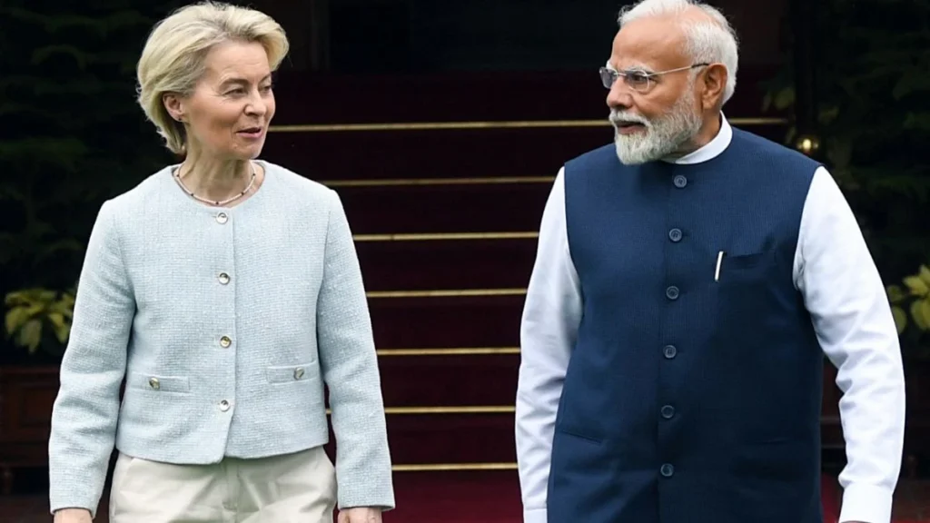 पीएम मोदी और यूरोपीय आयोग प्रमुख के बीच हुई प्रतिनिधिमंडल स्तर की वार्ता, किन मुद्दों पर हुई चर्चा?
