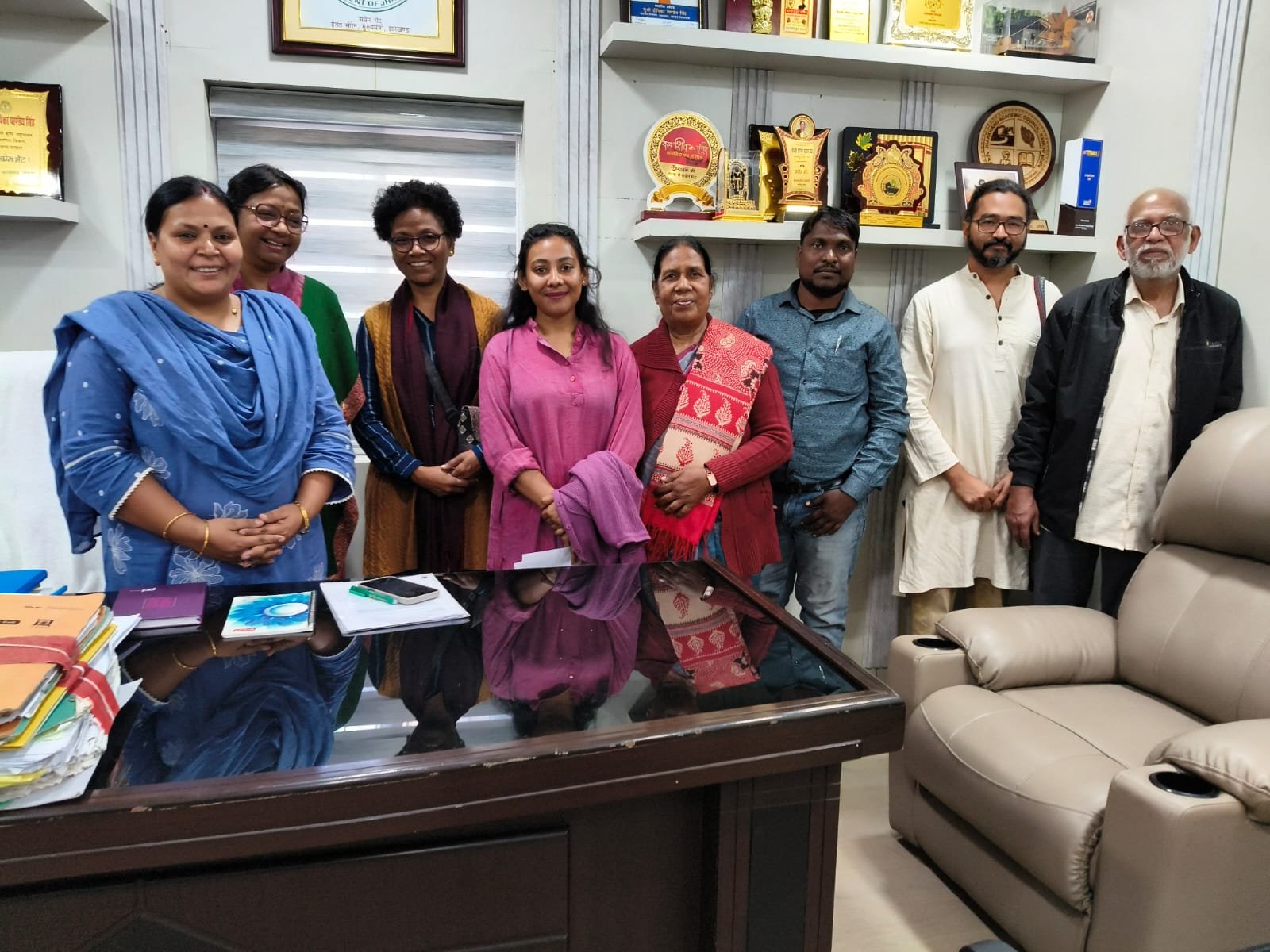 झारखंड जनाधिकार महासभा ने ग्रामीण विकास मंत्री से की मुलाकात, PESA नियमावली से जुड़ी शिकायतों को दूर करने की अपील…