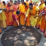 चासनाला में 24 कुंडीय गायत्री महायज्ञ को लेकर हुआ भूमिपूजन…