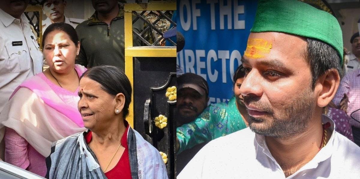 जमीन के बदले नौकरी: ED ने राबड़ी देवी से पूछे ये कड़े सवाल, तेजप्रताप यादव से भी चार घंटे तक पूछताछ…