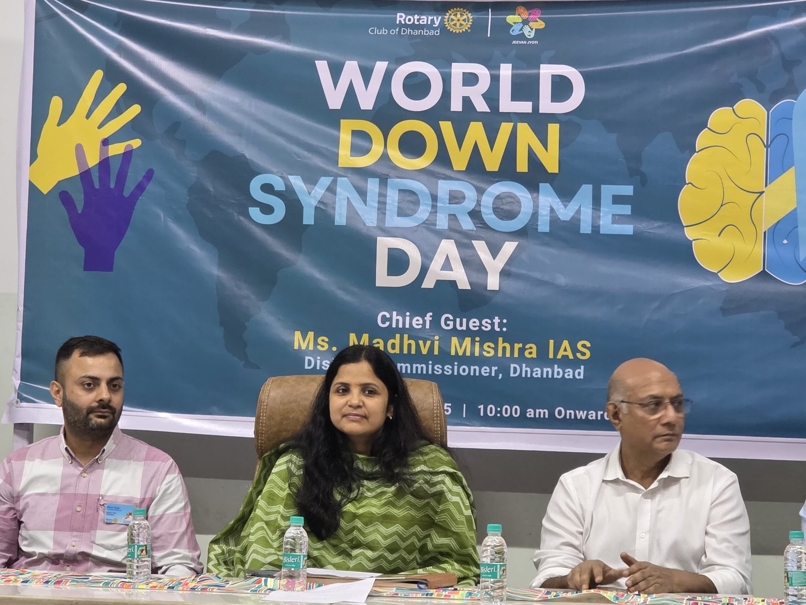 वर्ल्ड डाउन सिंड्रोम डे..विशेष बच्चों को स्वावलंबी बनाने की है आवश्यकता: उपायुक्त…