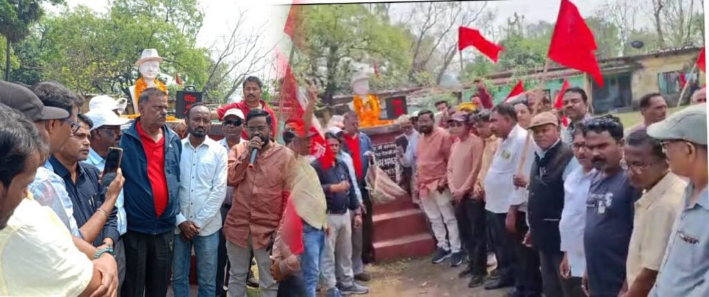 साहस,दृढ़ता और मज़बूत संकल्प का नाम है भगत सिंह, सुखदेव और राजगुरू। – चन्द्रदेव महतो