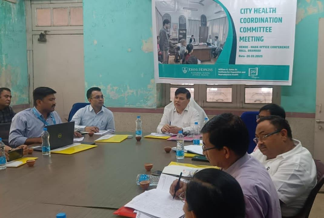 नगर आयुक्त ने की शहरी क्षेत्र की स्वास्थ्य गतिविधियों की समीक्षा…