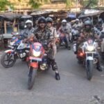 ईद व रामनवमी त्योहार के मद्देनज़र जिले में निकाला गया फ्लैग मार्च…