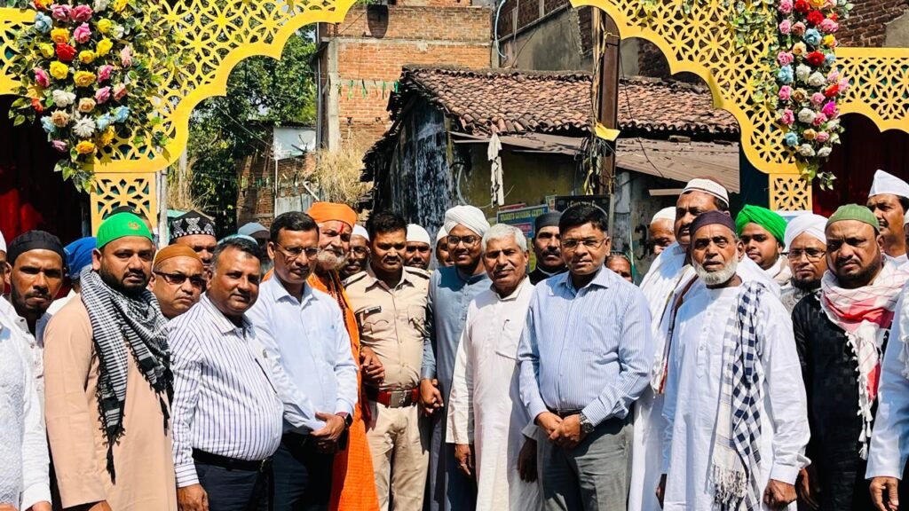 जिले के सभी ईदगाह और मस्जिदों में शांतिपूर्ण तरीके से अदा की गई ईद की नमाज….