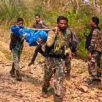 छत्तीसगढ़ के दंतेवाड़ा-बीजापुर सीमा पर हुई मुठभेड़ में 25 लाख की इनामी महिला नक्सली ढेर…