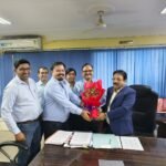 BCCLने कोल उत्पादन और कमाई में बनाया रिकॉर्ड:CMOAI  प्रतिनिधि मंडल ने CMD समीरन दत्ता और FD को दी बधाई..