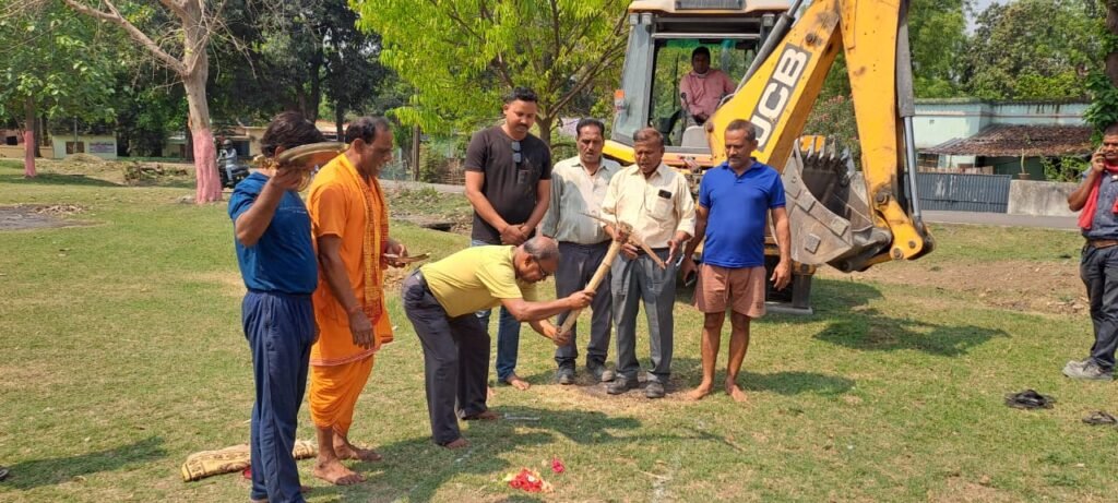 जय माता दी मंदिर में श्री राम जी की प्रतिमा स्थापना हेतु नींव का आयोजन: एक धार्मिक एवं ऐतिहासिक अवसर…