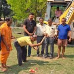 जय माता दी मंदिर में श्री राम जी की प्रतिमा स्थापना हेतु नींव का आयोजन: एक धार्मिक एवं ऐतिहासिक अवसर…