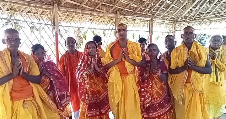 श्री श्री 1008 हनुमंत यज्ञ का हुआ शुभारंभ।कलश जल यात्रा ओर निशाम यात्रा में भक्तों की उमड़ी भीड़…