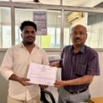 रक्तदान को ले बीबीएमकेयू का छात्र सरफराज हुआ सम्मानित…