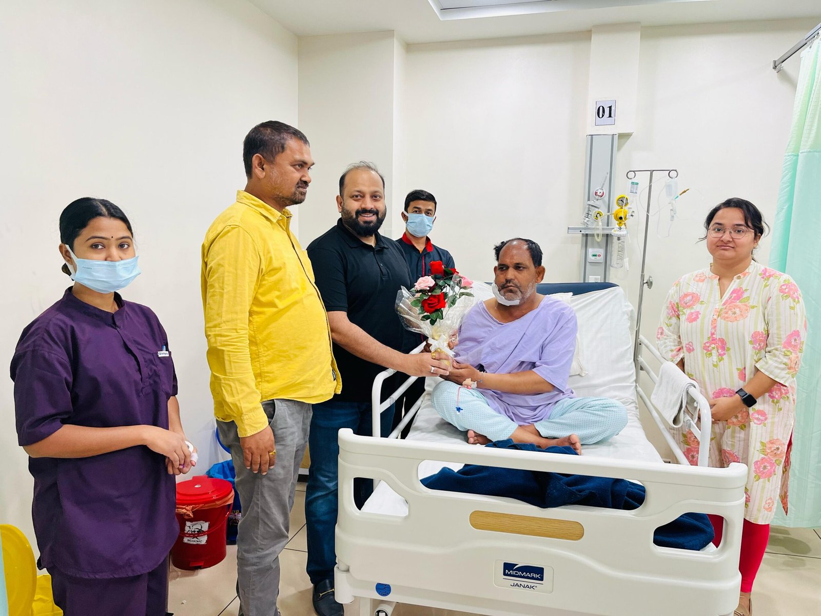 एस.जे.ए.एस सुपर स्पेशिलिटी अस्पताल ने एक बार फिर गोली से गंभीर रूप से घायल मरीज की सफल सर्जरी करके जान बचाई, सर्जरी से सफल इलाज…