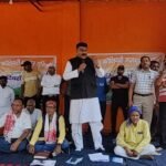 सात सूत्रो मांगों को लेकर खुदिया कोलियरी में राष्ट्रीय कोलियरी मजदूर यूनियन का एक दिवसीय धरना, प्रबंधन के खिलाफ लगे नारे…