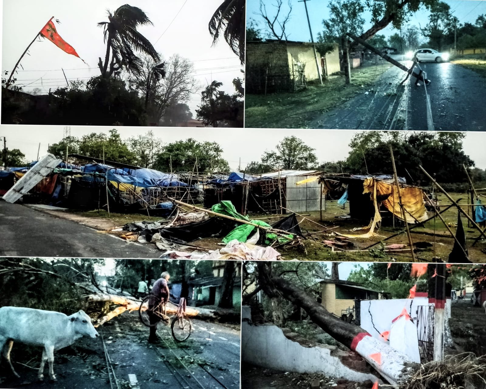 ओले वर्षा के साथ जोरदार आंधी तूफान ने सिंदरी में भी कहर ढाया..झूगी झोपड़ी के साथ बड़े बड़े पेड़ बिजली पोल विधुत तार को किया धराशाही , पूरा सिंदरी डुबा अंधकार में…