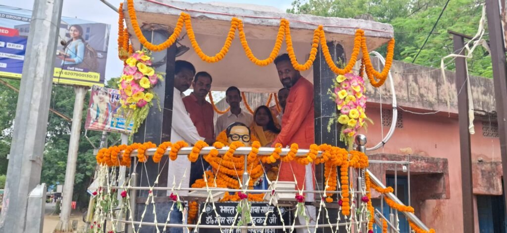 भाजपा जिलाध्यक्ष के नेतृत्व में मनाई गया बाबा साहब अंबेडकर की जयंती…