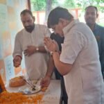 धनबाद MLA राज सिन्हा के आवासीय कार्यालय, जगजीवन नगर में भारत रत्न बाबा साहब डॉक्टर भीमराव अंबेडकर की 135वीं जयंती मनाई गई…