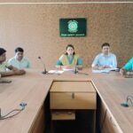 चिरकुंडा नगर परिषद चुनाव को लेकर प्रखंड कार्यालय में बैठक…