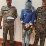 पिस्तौल एवं चार जिंदा कारतुस के साथ युवक गिरफ्तार…