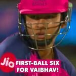 जिया हो बिहार के लाला’, 14 साल के वैभव सूर्यवंशी ने डेब्यू मैच की पहली गेंद पर जड़ा छक्का…