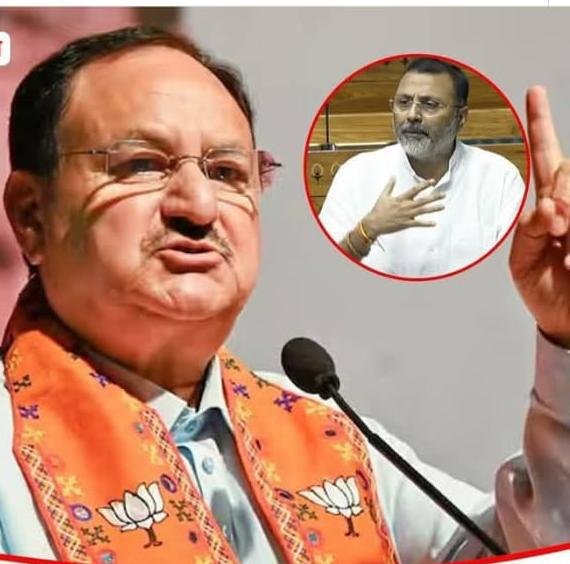 गोड्डा MP निशिकांत के बयान से बीजेपी के राष्ट्रीय अध्यक्ष द्वारा किनारा किए जाने के बाद छिड़ा बहस…पार्टी के दूसरे नेता सोशल मीडिया पर कर रहे पोस्ट…